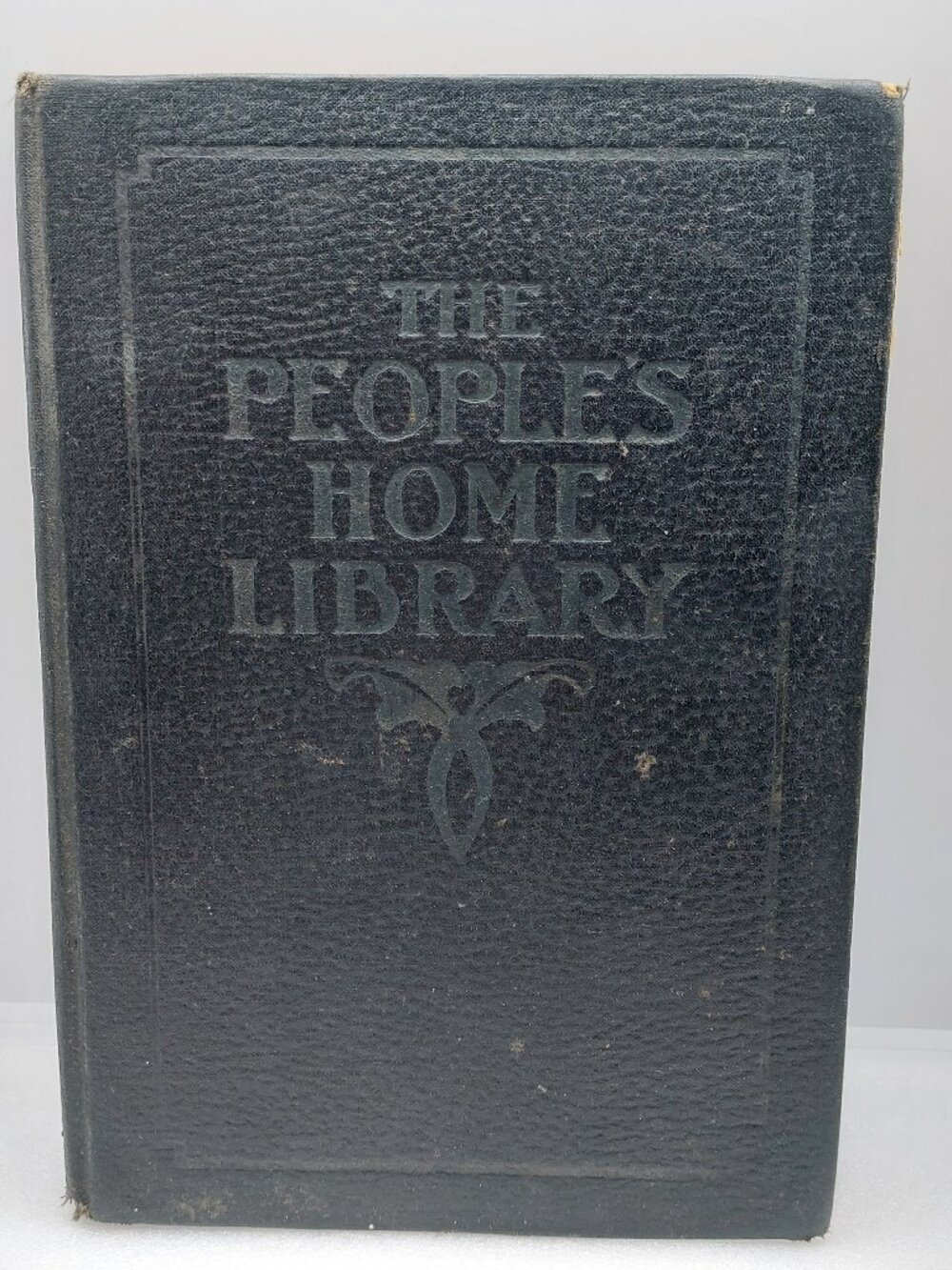 Old Vintage 1919 The People's Home Library Hardcover Cookbook - As Is Well Used